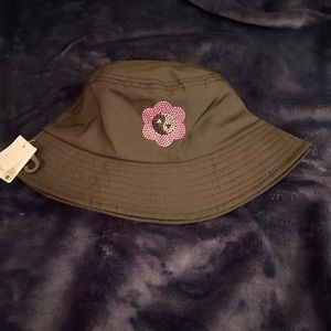 Charlotte russe pink flower bucket hat